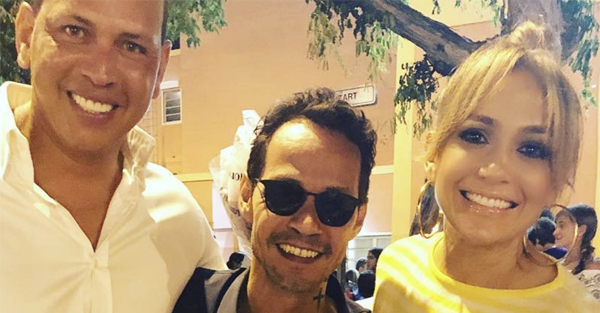 Jennifer Lopez reunites with ex husband Marc Anthony as she attends daughter Emme’s dance recital with new boyfriend Alex Rodriguez