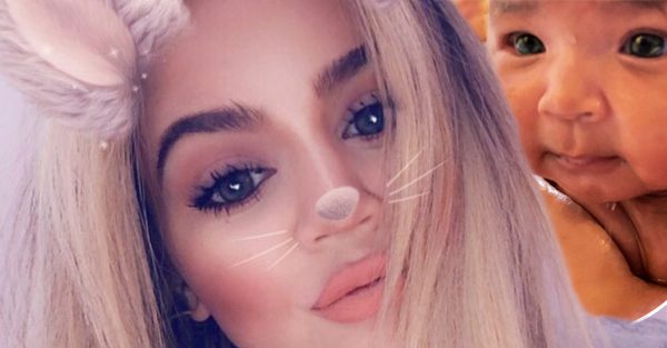 Khloe Kardashian shares ADORABLE new snap of two month old baby daughter True Thompson