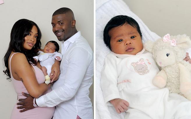 Ray J & Princess Love Share First Photos of Newborn Daughter Melody Love Norwood