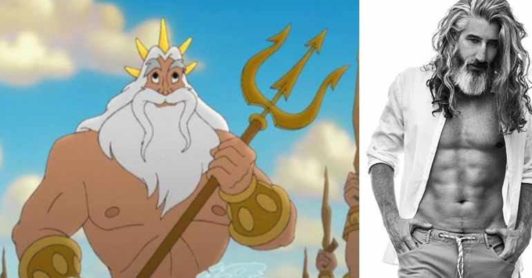 This Silver Fox Is Literally King Triton From &quot;The Little Mermaid&quot;