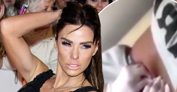 Katie Price unleashes foul-mouthed tirade after getting her belly-button pierced in live video