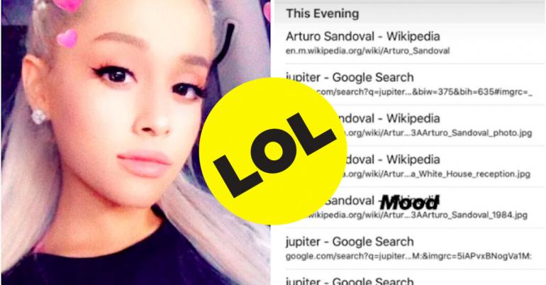 Ariana Grande Obsessing Over Space Stuff In The Middle Of The Night Is All Of Us