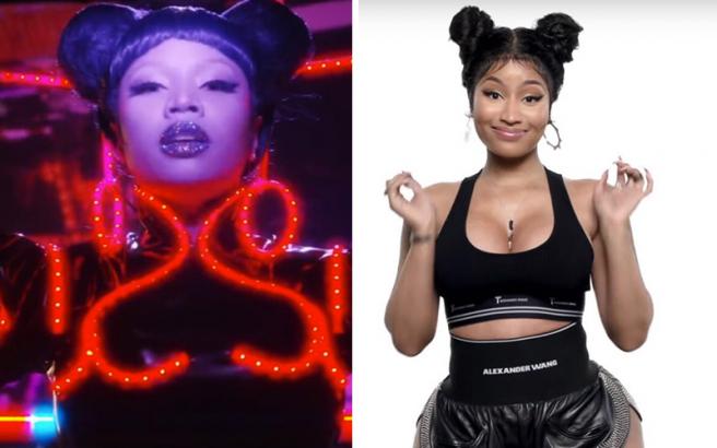 Nicki Minaj Drops Chun Li And Barbie Tingz Music Videos - barbie tingz roblox id