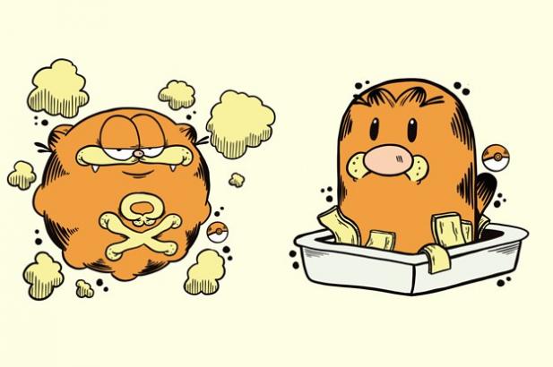 Garfémon Is The Garfield-Pokémon Crossover You Didn&#039;t Know You Needed