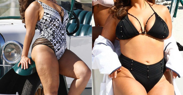 Ashley Graham Used Unedited Paparazzi Pics For Her New Swimsuit Campaign And People Are Living For it