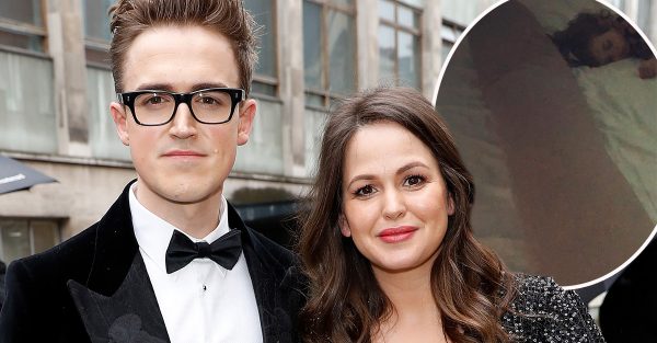 Pregnant Giovanna Fletcher sends fans wild as they think she&#039;s shared something VERY rude in latest parenting post