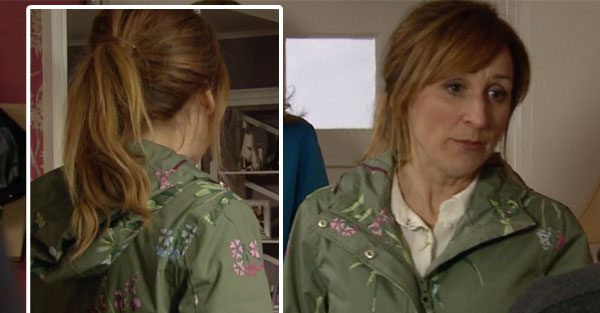 Emmerdale Laurel Thomas coat: Charlotte Bellamy&#039;s character’s Joules coat leaves ITV fans desperately hunting for green waterproof jacket for weeks