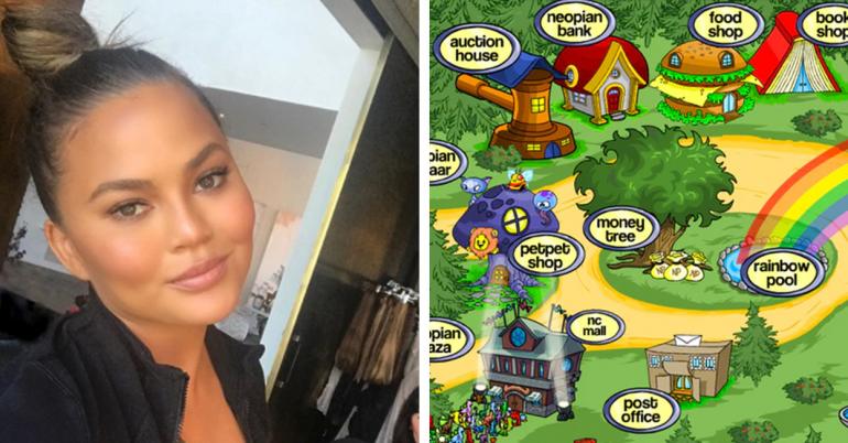 Chrissy Teigen Is Playing Neopets Again And It&#039;s Giving Me Intense Flashbacks