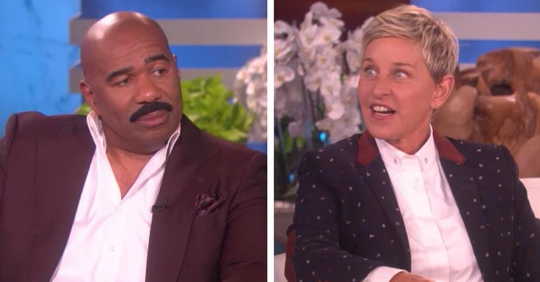 Ellen DeGeneres Just Found Out Everything That Goes Down On The Kardashian Vs. West &quot;Family Feud&quot; Episode