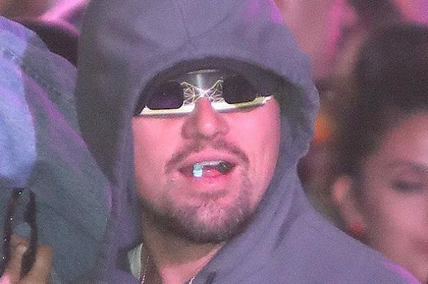 IDK What To Say About Leonardo DiCaprio In These 3D Glasses Except Please Look At Leonardo Dicaprio In These 3D Glasses