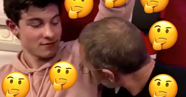 Why Is This Random Middle-Aged Man Sniffing Shawn Mendes&#039; Armpit?