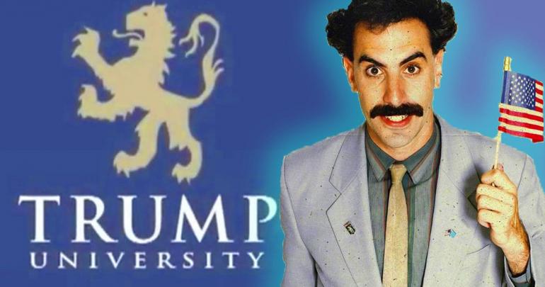 Borat Star Sacha Baron Cohen Is Making a Trump University Movie Next
