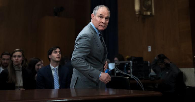 Scott Pruitt, Trump’s E.P.A. Chief, Resigns Under Cloud of Ethics Scandals