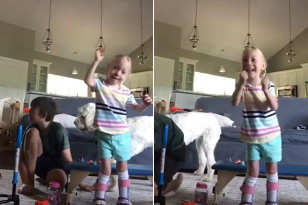 The life-changing surgery that helped girl with cerebral palsy walk for first time