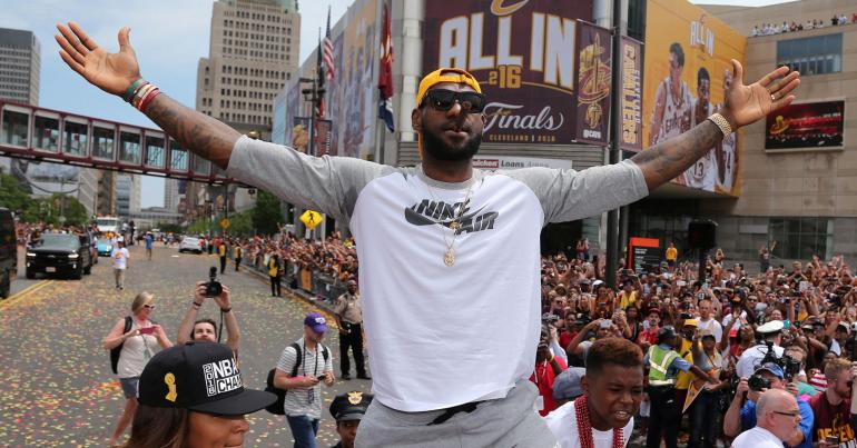 LeBron James brings more than NBA championships — he has a track record of boosting local economies