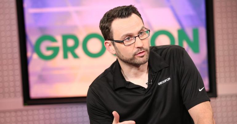 Groupon surges on report it's seeking a buyer