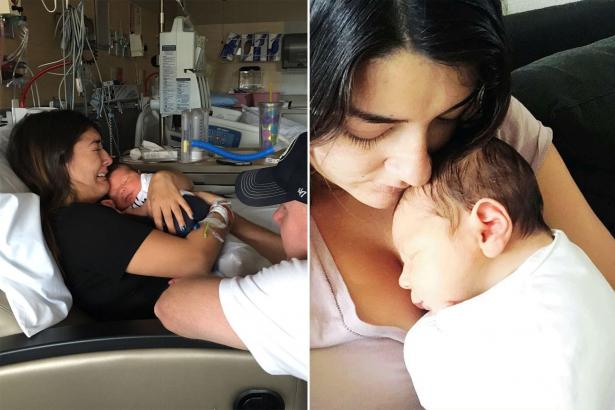 Mom meets baby for first time after almost dying in childbirth