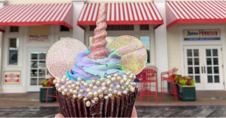 Disney Has a Unicorn Cupcake With Its Own Mickey Ears, So Yep, We'll Take 12