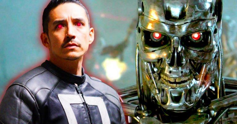 First Look at New Terminator Gabriel Luna on Terminator 6 Set