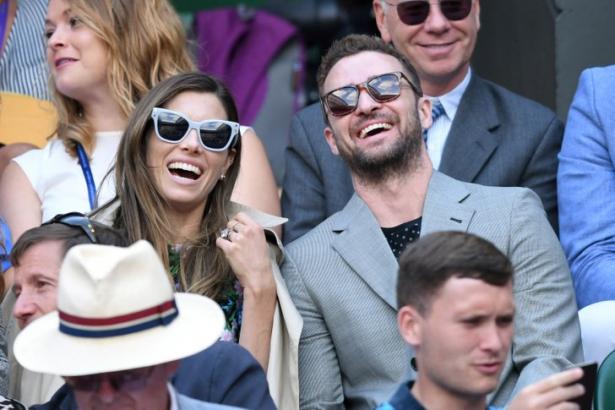 Justin Timberlake Pops Up at Wimbledon With His Wife After Dropping the Song of the Summer