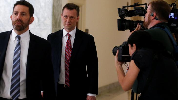 Key Words: Peter Strzok says he didn’t leak information about Trump-Russia probe before election