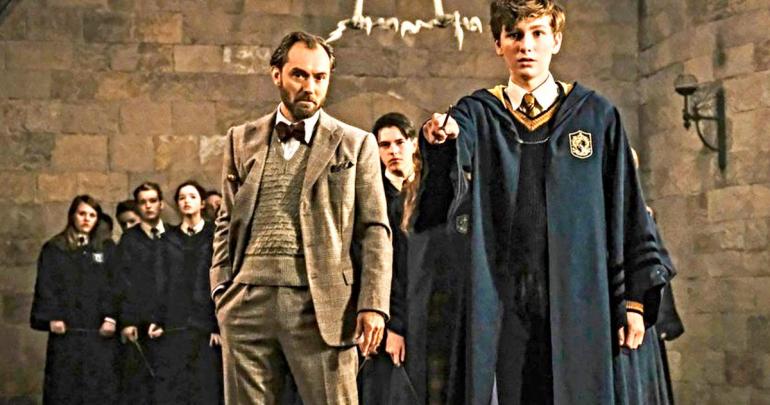 Young Newt Heads to Hogwarts in New Look at Fantastic Beasts 2