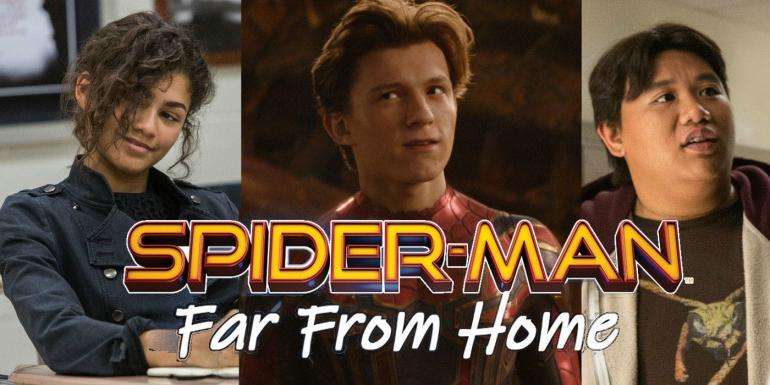 Peter's Classmates Return in Spider-Man: Far From Home Set Photo