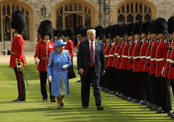 President Trump reportedly gets the royal snub during U.K. trip