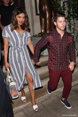 It's Date Night! Nick Jonas and Priyanka Chopra Join Joe Jonas and Sophie Turner For Dinner