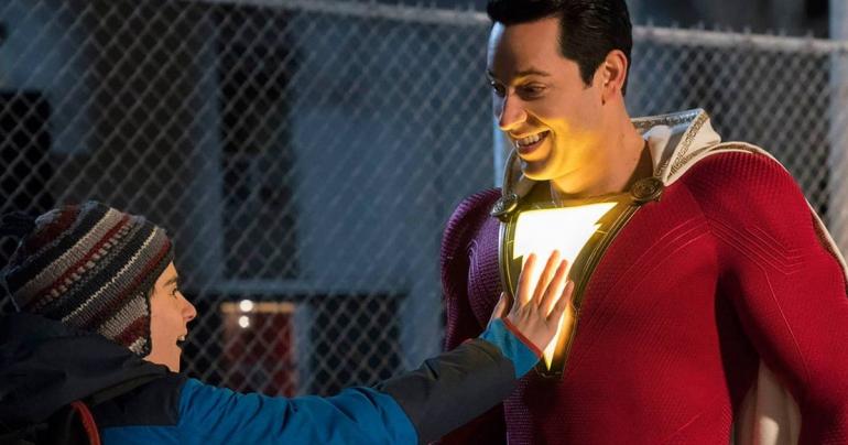 Shazam Gets Lit in New Photo and EW's Comic-Con Cover