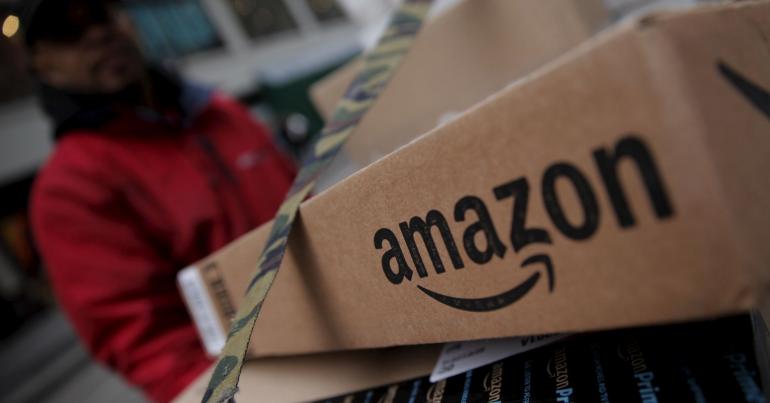 Amazon shares slightly higher as investors await Prime Day results