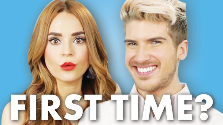 Joey Graceffa and Rosanna Pansino Discuss Their First Times