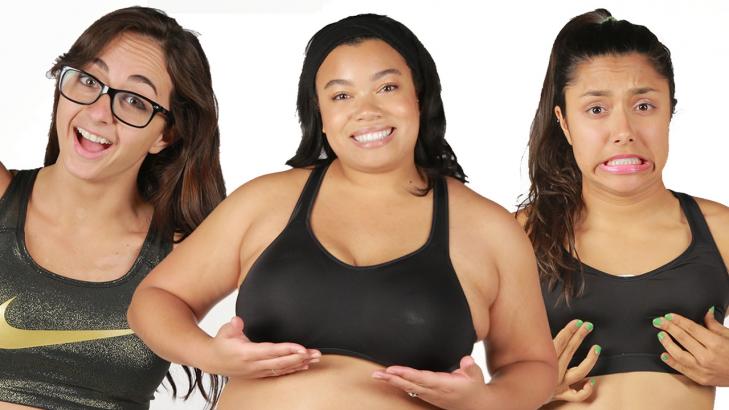 Women Test Different Sports Bras