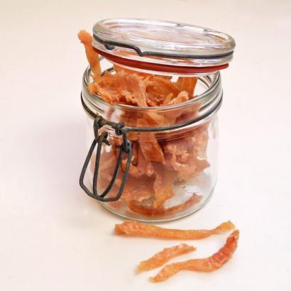 Homemade Chicken Jerky For Dogs (and You!)