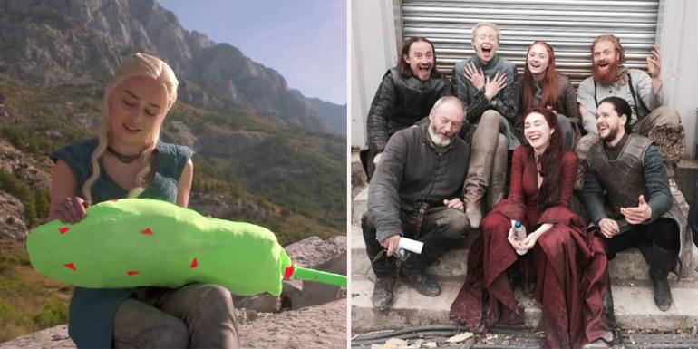Game Of Thrones: 25 Behind-The-Scenes Photos That Change Everything