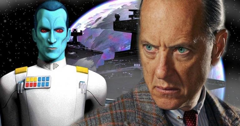 Is Richard E. Grant Playing Grand Admiral Thrawn in Star Wars 9?