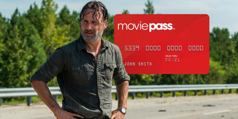 Walking Dead Trolls MoviePass Over Blocking Ticket Purchases