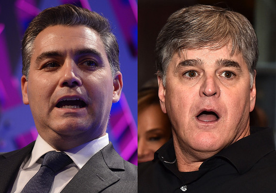 The Margin: Amid Twitter feud, Fox’s Sean Hannity says he’d fight to defend CNN’s Jim Acosta