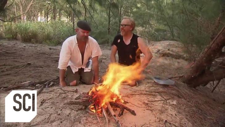 How to Create a Fire Using Duct Tape | MythBusters