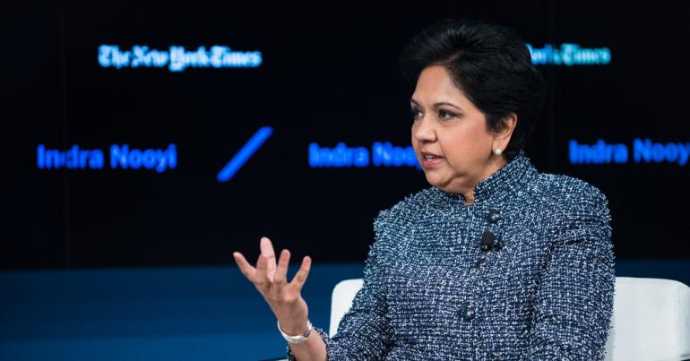 Indra Nooyi, Longtime PepsiCo C.E.O., to Step Down