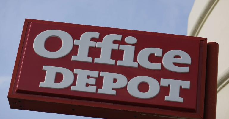 Office Depot shares jump 12% after earnings beat