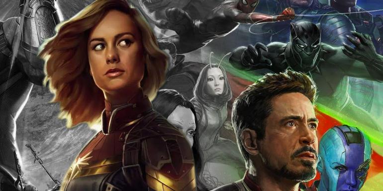 New Avengers 4 Fan Art Features Captain Marvel Cradling a Fallen Iron Man
