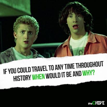 If people could time travel, this is WHEN they’d go and WHY (18 Photos)