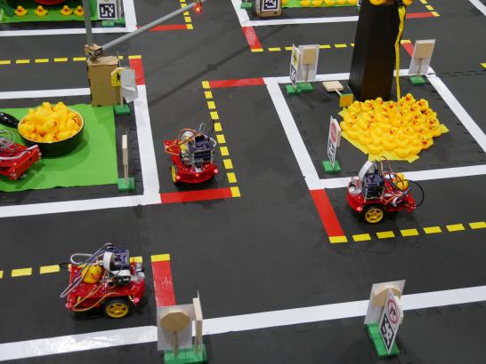 The AI driving olympics (the duckies go to NIPS!)