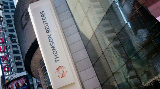 Shares of Thomson Reuters surge after $9 billion stock buyback announcement