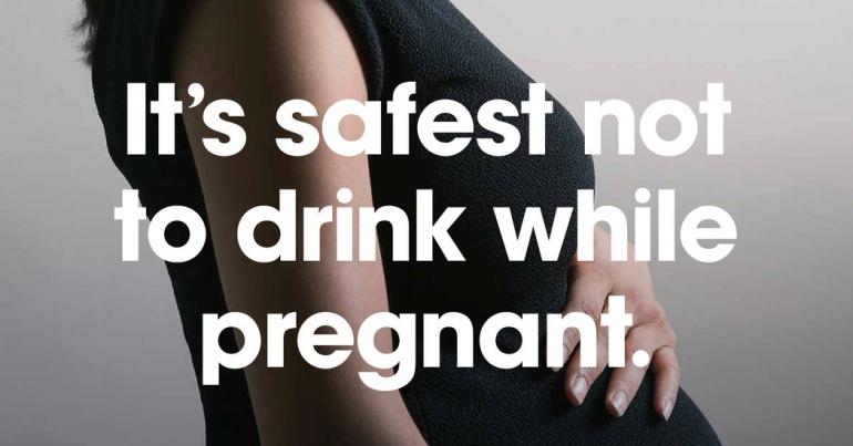 Posters Suggesting That Women Can Drink While Pregnant Stir Backlash