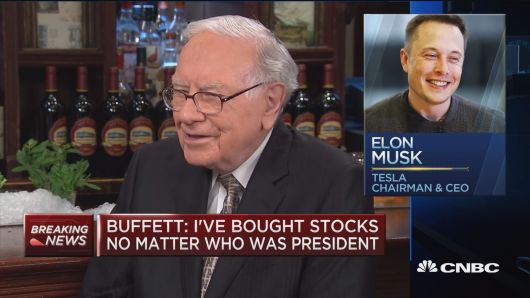 Buffett says Berkshire Hathaway has bought back 'a little' of its stock since changing policy