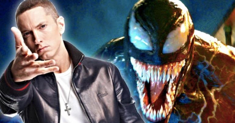 Eminem Offers Tiny Taste of Old School Venom Theme Song