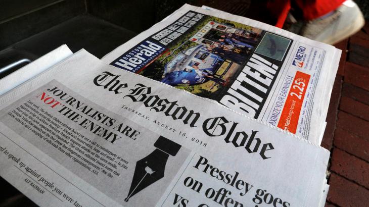 The New York Post: Man accused of Boston Globe death threats echoes Trump ‘enemy of the people’ charge