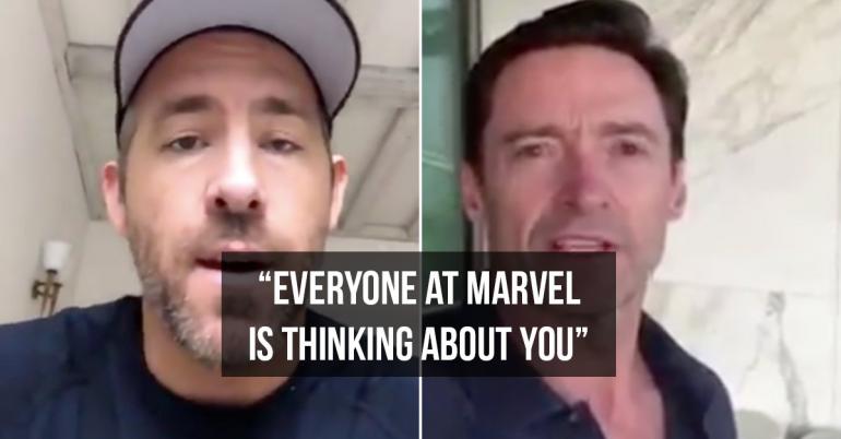 Marvel actors send moving messages for fan with terminal cancer